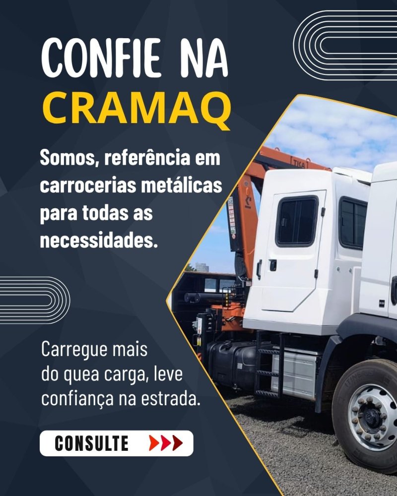 CRAMAQ, referência em carrocerias metálicas para todas as necessidades