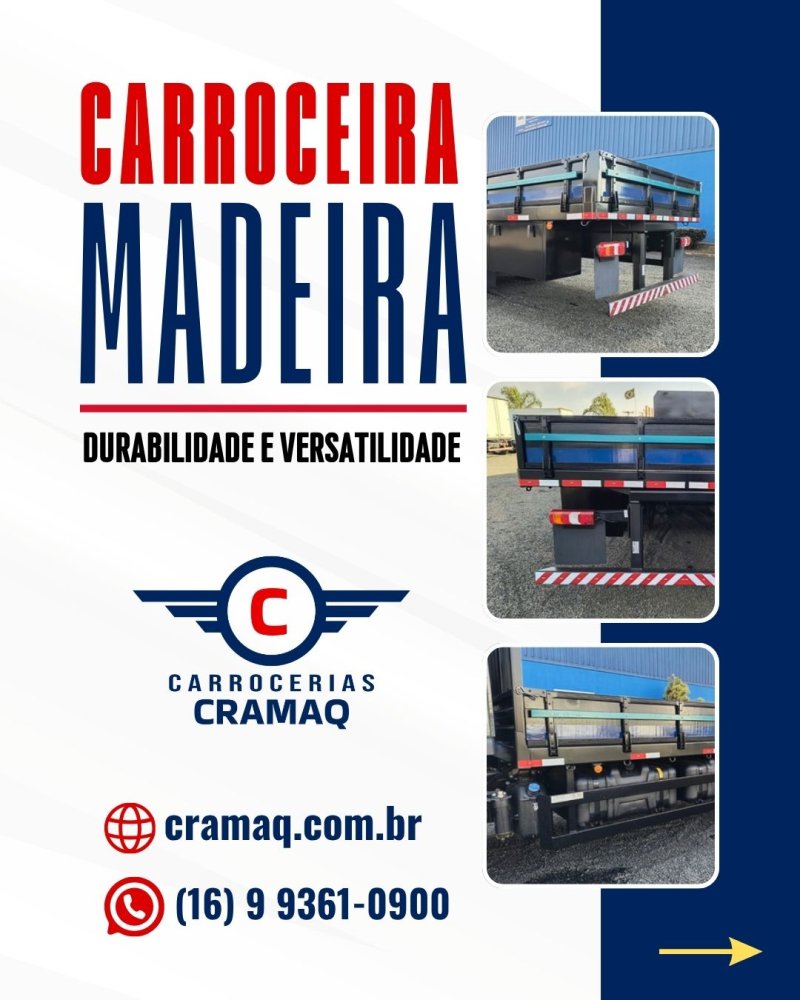 Carroceria de Madeira Durabilidade e Versatilidade